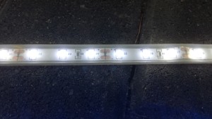 PASEK LED wodoodporny PREMIUM Zimny 1 metr w koszulce