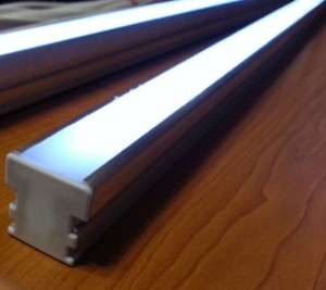 Listwa LED SOLID najazdowa do kostki brukowej 100cm światło zimne